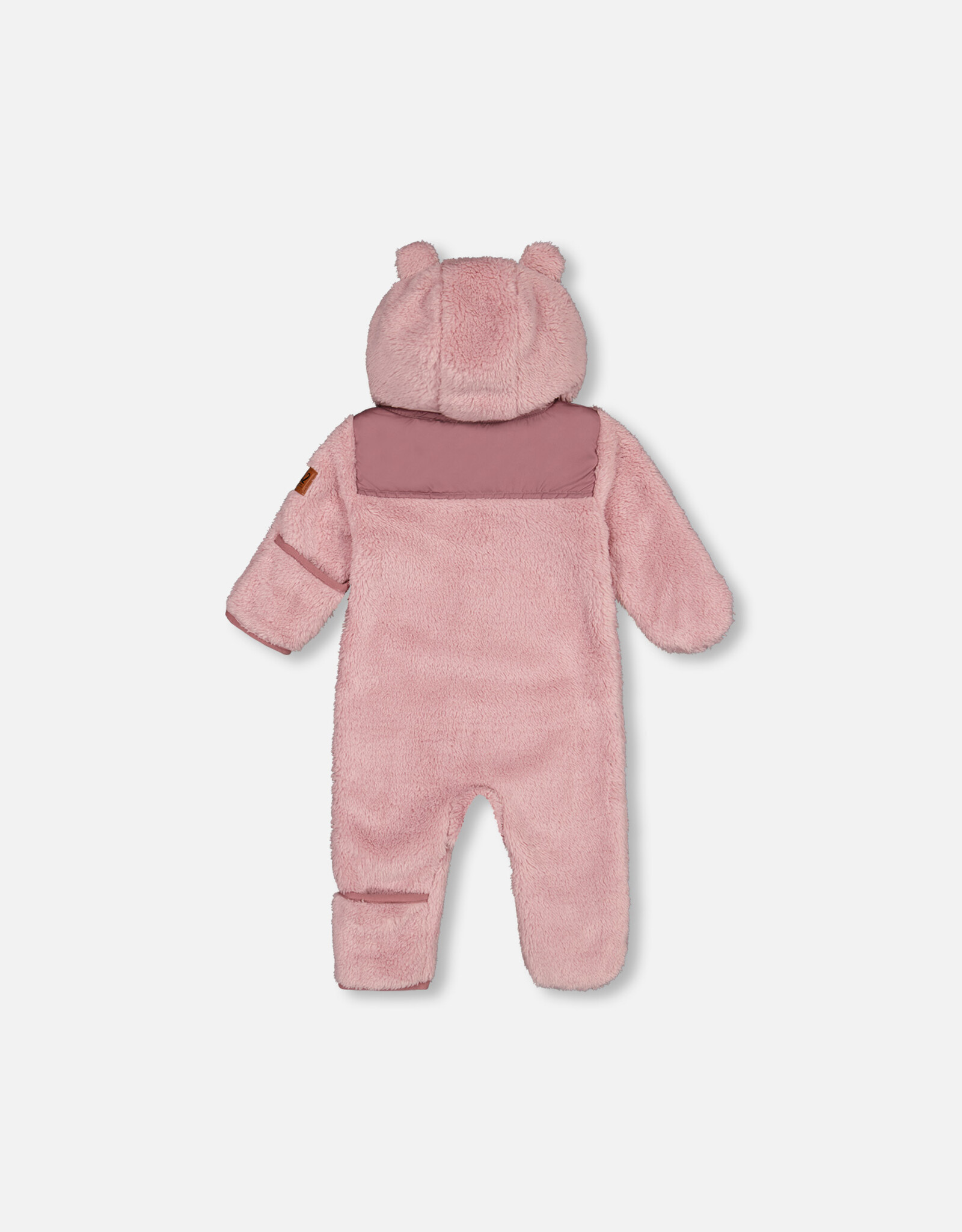 Deux Par Deux Rose Gray Baby One Piece