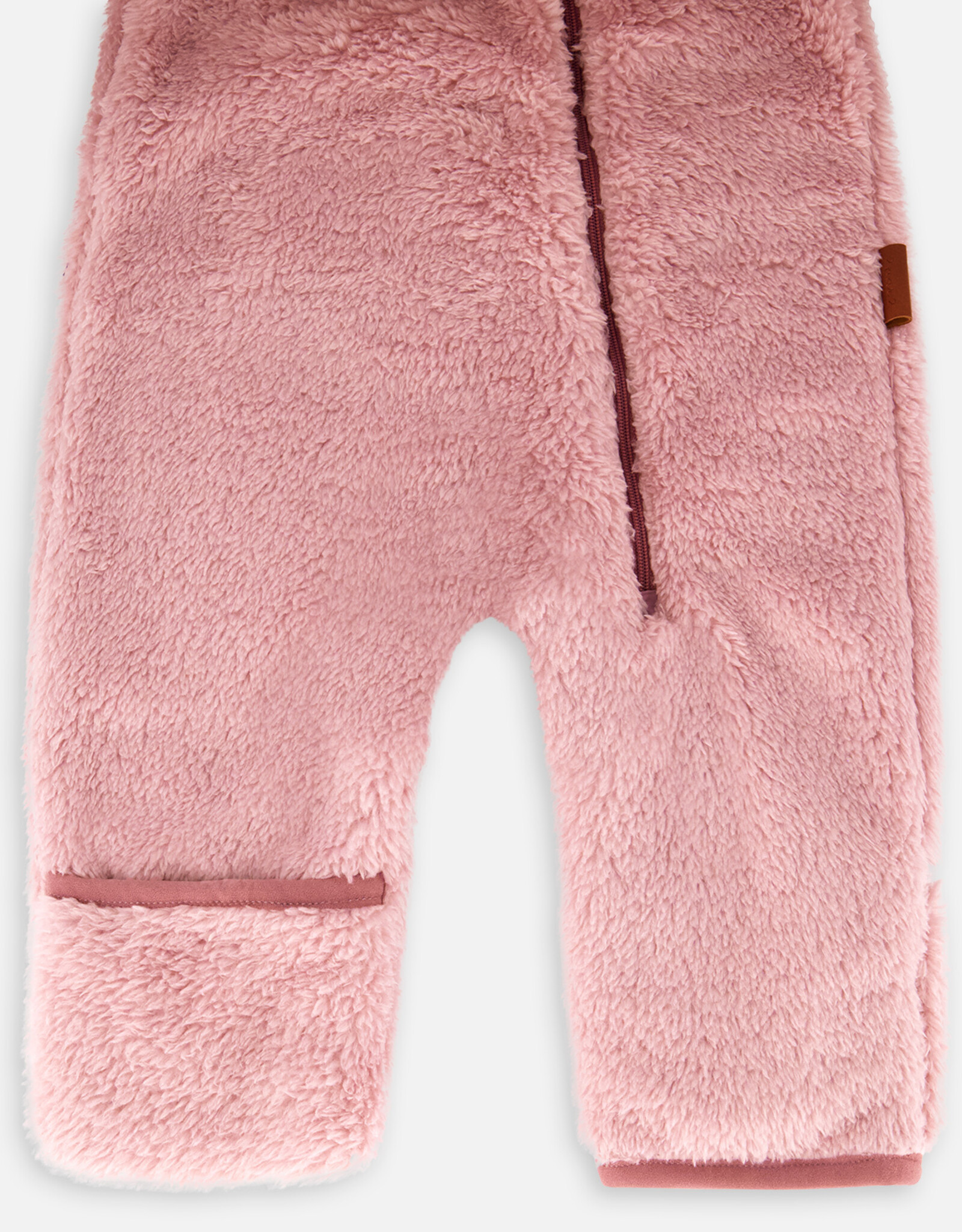 Deux Par Deux Rose Gray Baby One Piece