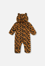 Deux Par Deux Leopard Baby One Piece