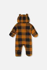 Deux Par Deux Plaid Baby One Piece