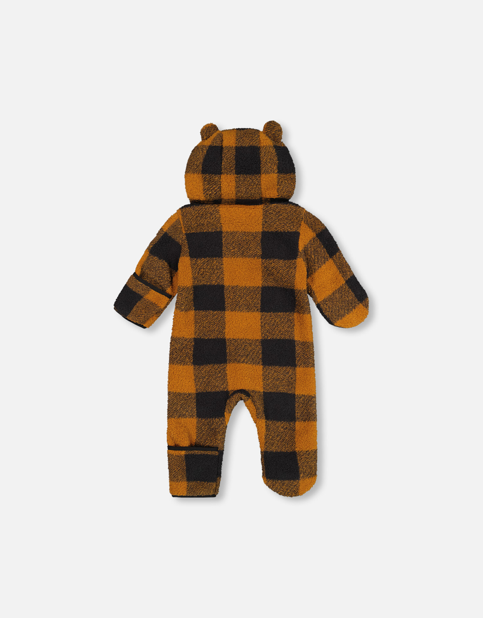 Deux Par Deux Plaid Baby One Piece
