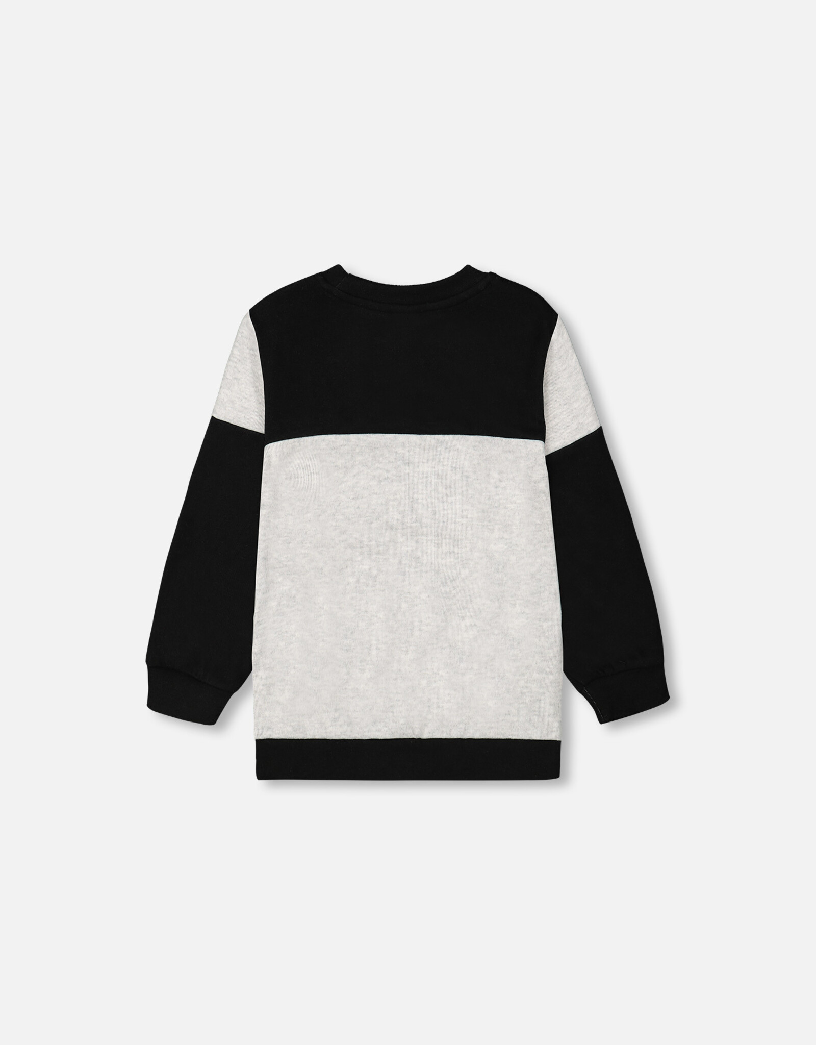 Deux Par Deux Anthracite Color Block Shirt w/Pocket