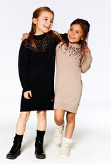 Deux Par Deux Cement Knit Dress with Sequins
