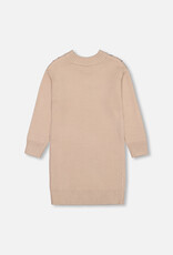 Deux Par Deux Cement Knit Dress with Sequins