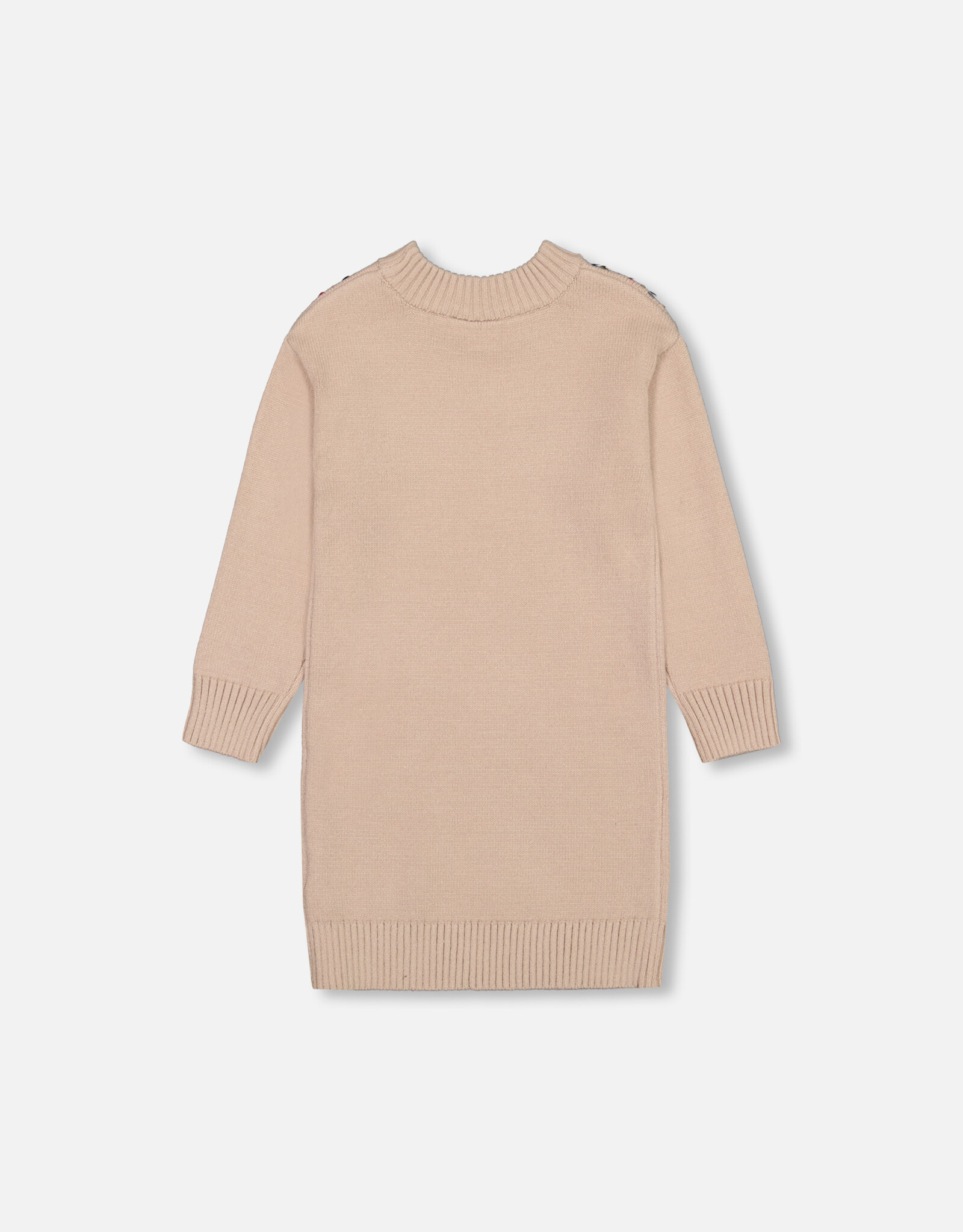 Deux Par Deux Cement Knit Dress with Sequins
