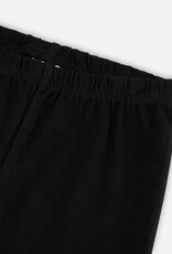 Deux Par Deux Anthracite Stretch Legging with Heart Knee