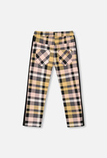 Deux Par Deux Pink Plaid Milano Treggings