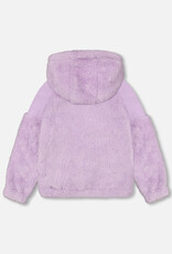 Deux Par Deux Lupine Purple Boodie with Kangaroo Pocket