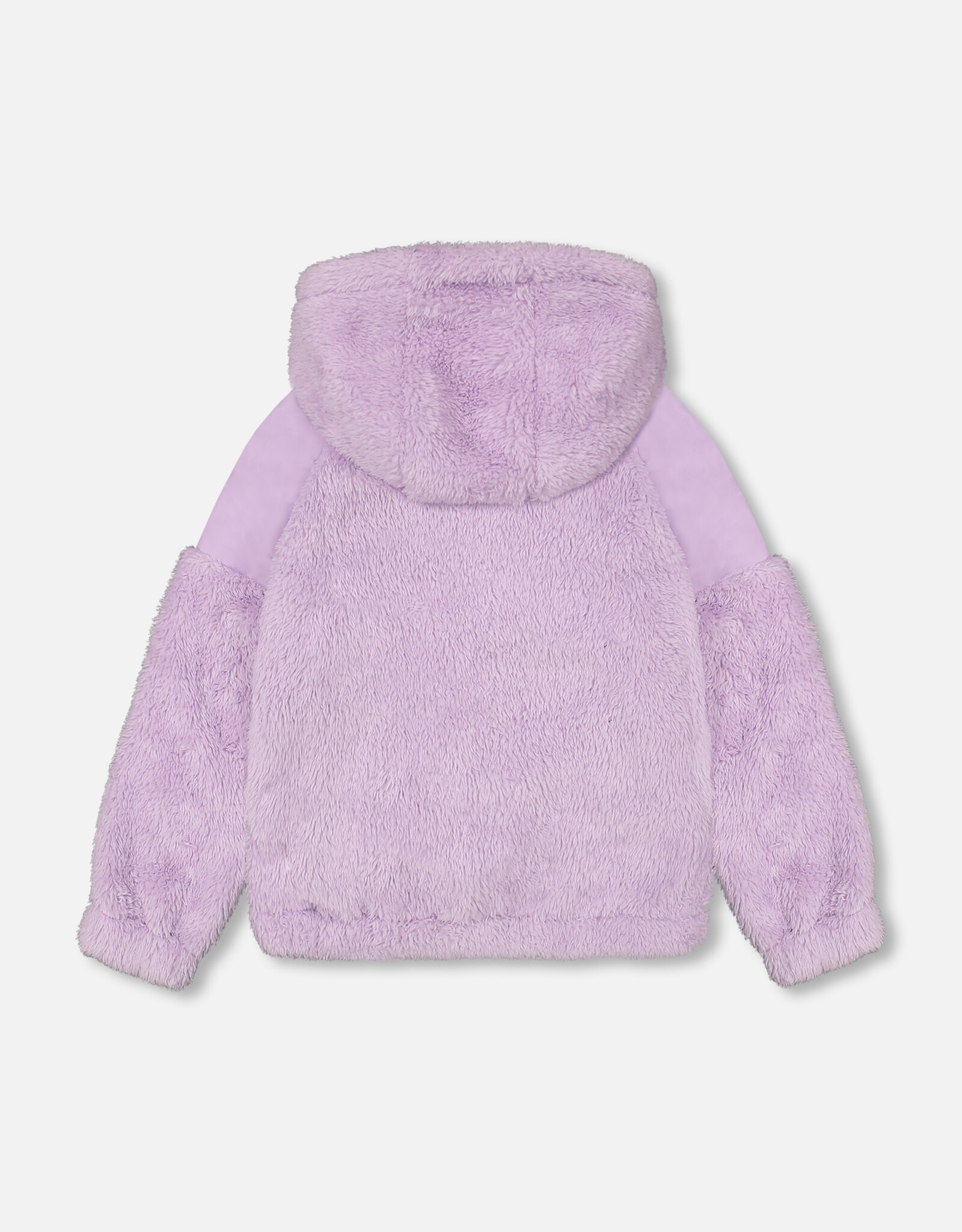 Deux Par Deux Lupine Purple Boodie with Kangaroo Pocket