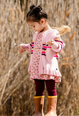 Deux Par Deux Renaissance Rose Rib Leggings