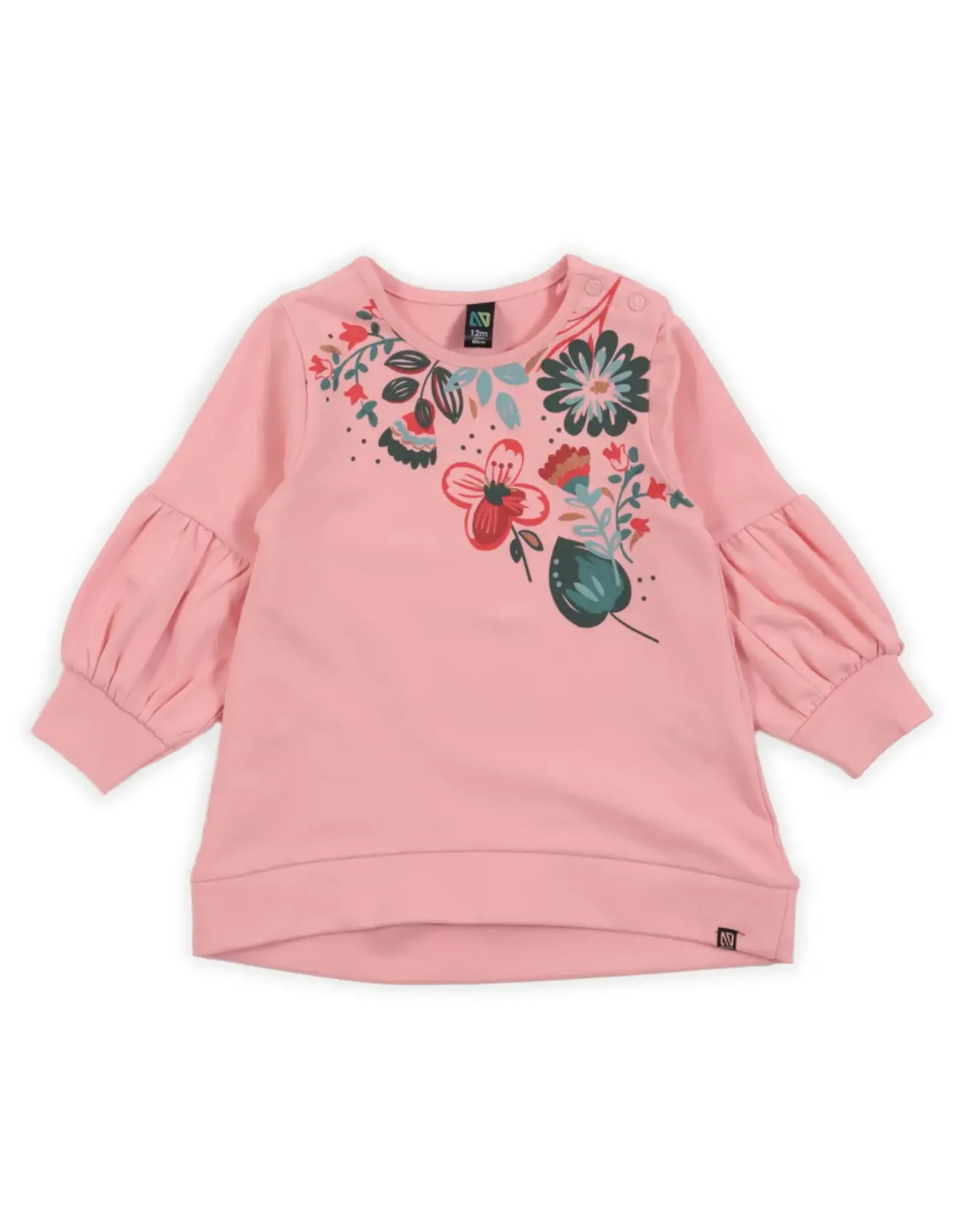 Noruk Bloom Baby Bloom Coral Tunic