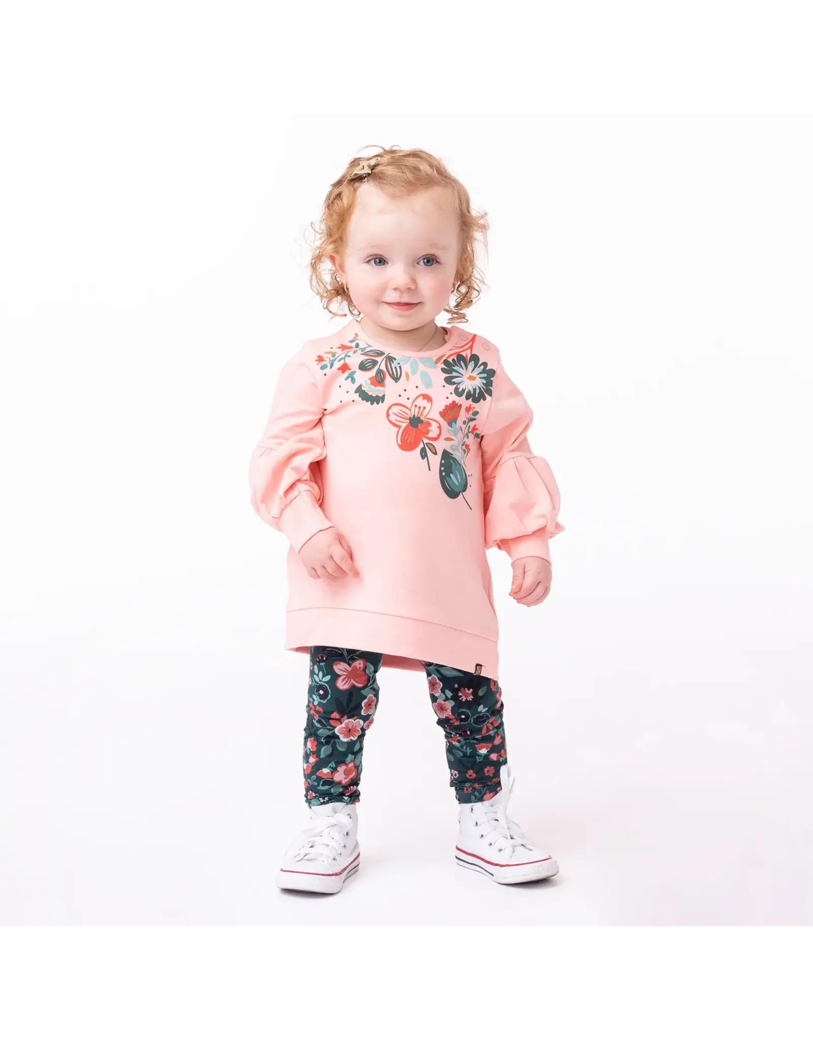 Noruk Bloom Baby Bloom Coral Tunic