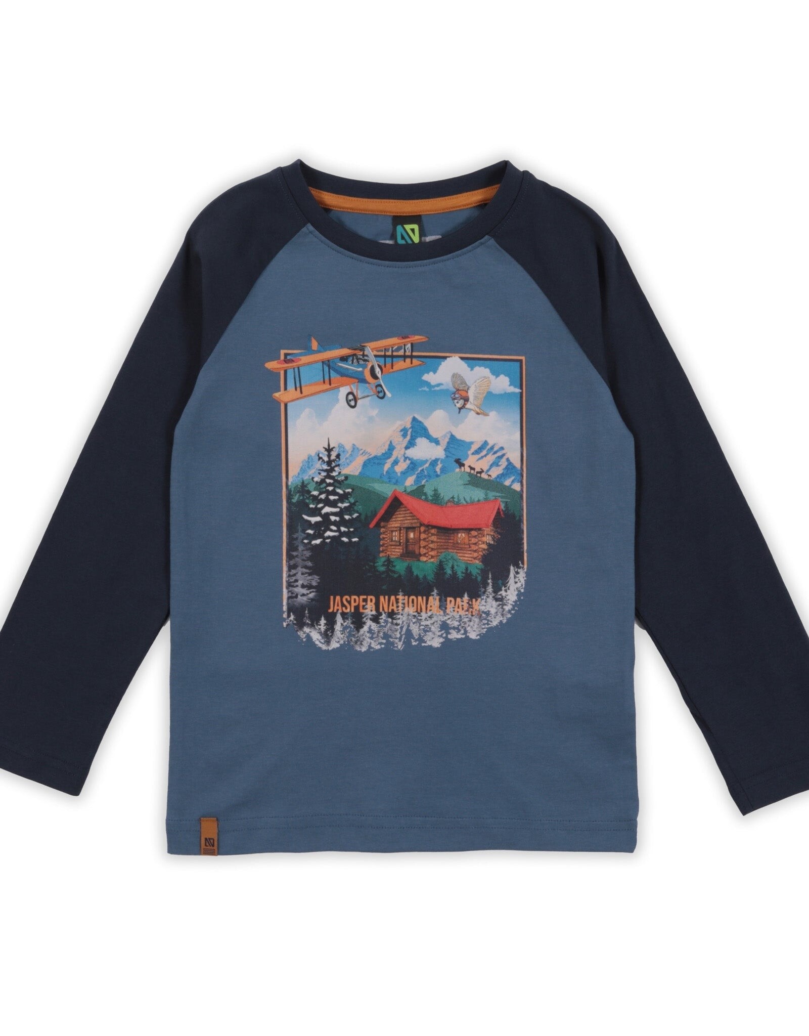 Noruk In Flight Bleu Tee