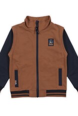 Noruk In Flight Two Tone Zip Sweatshirt
