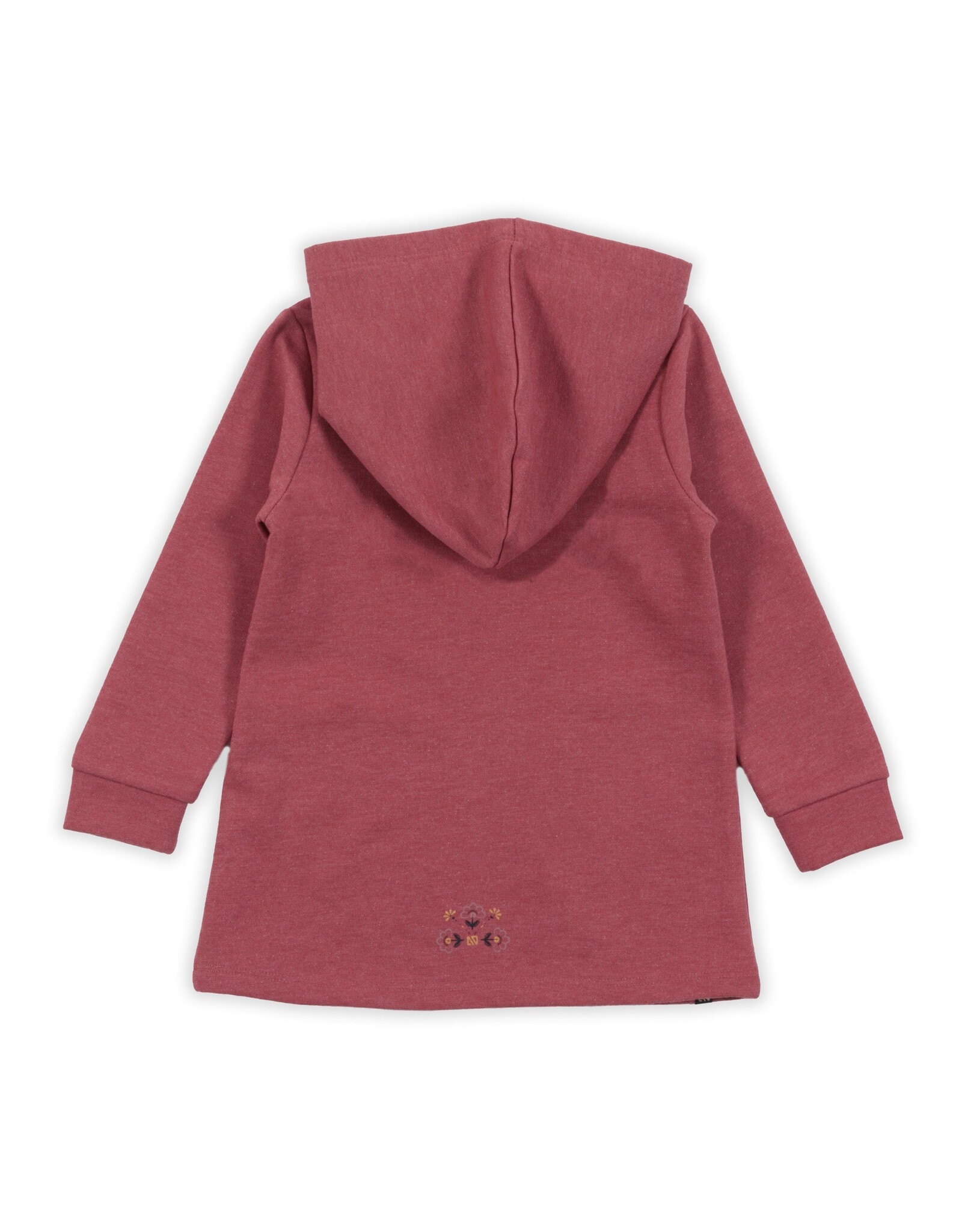 Noruk Love and Birds Pink Hooded Tunic