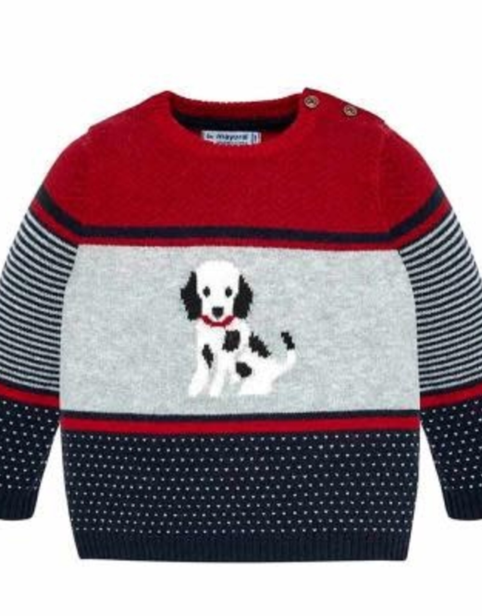 Mayoral Dalmatian Pullover Sweater