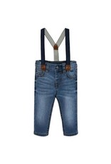 Mayoral Basic Jeans with Detachable Suspenders