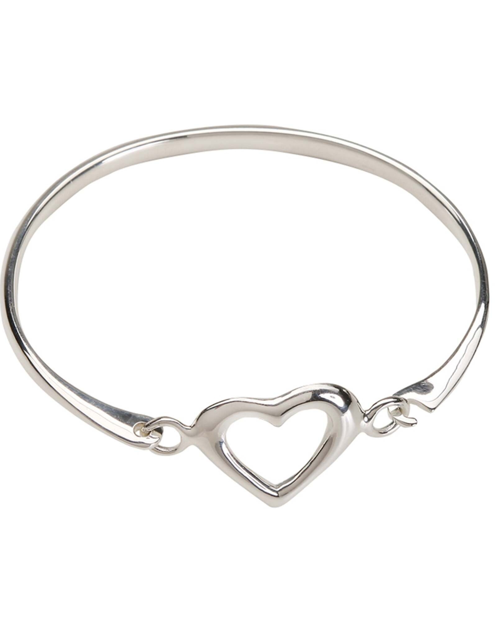 Cherished Moments Heart Bangle