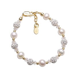 Cherished Moments Charlotte Gold Plated Bracelet