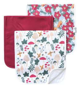 Copper Pearl Ivy Burp Cloths