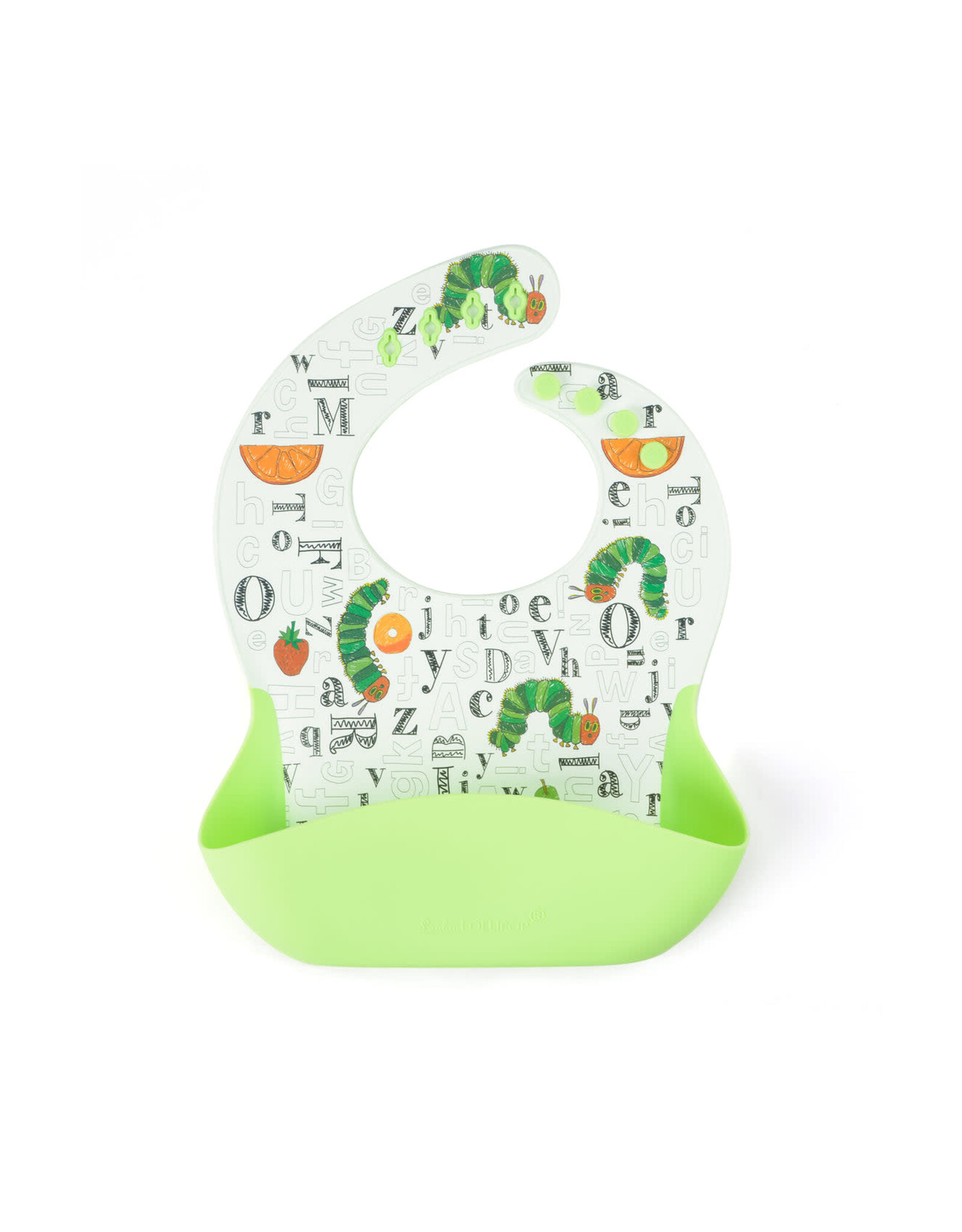 Loulou Lollipop Eric Carle - Silicone Bib - Alphabet