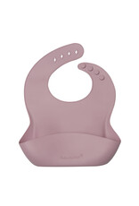 Loulou Lollipop Silicone Bib - Dusty Mauve