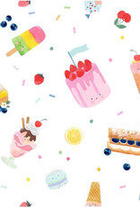 Loulou Lollipop Long Sleeve Waterproof  Bib - Sweet Treats