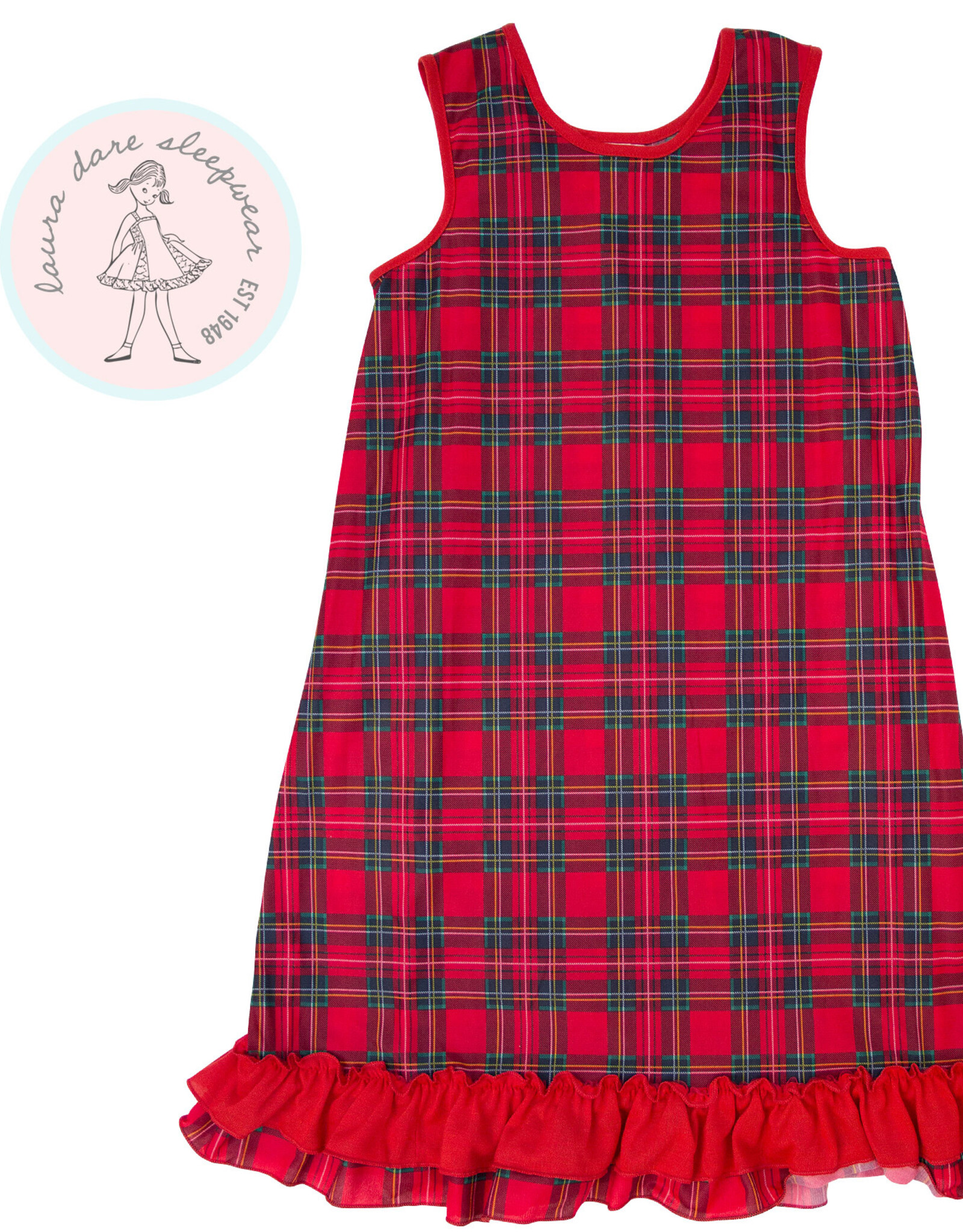 Laura Dare Holiday Peignoir Nightgown and Robe Set