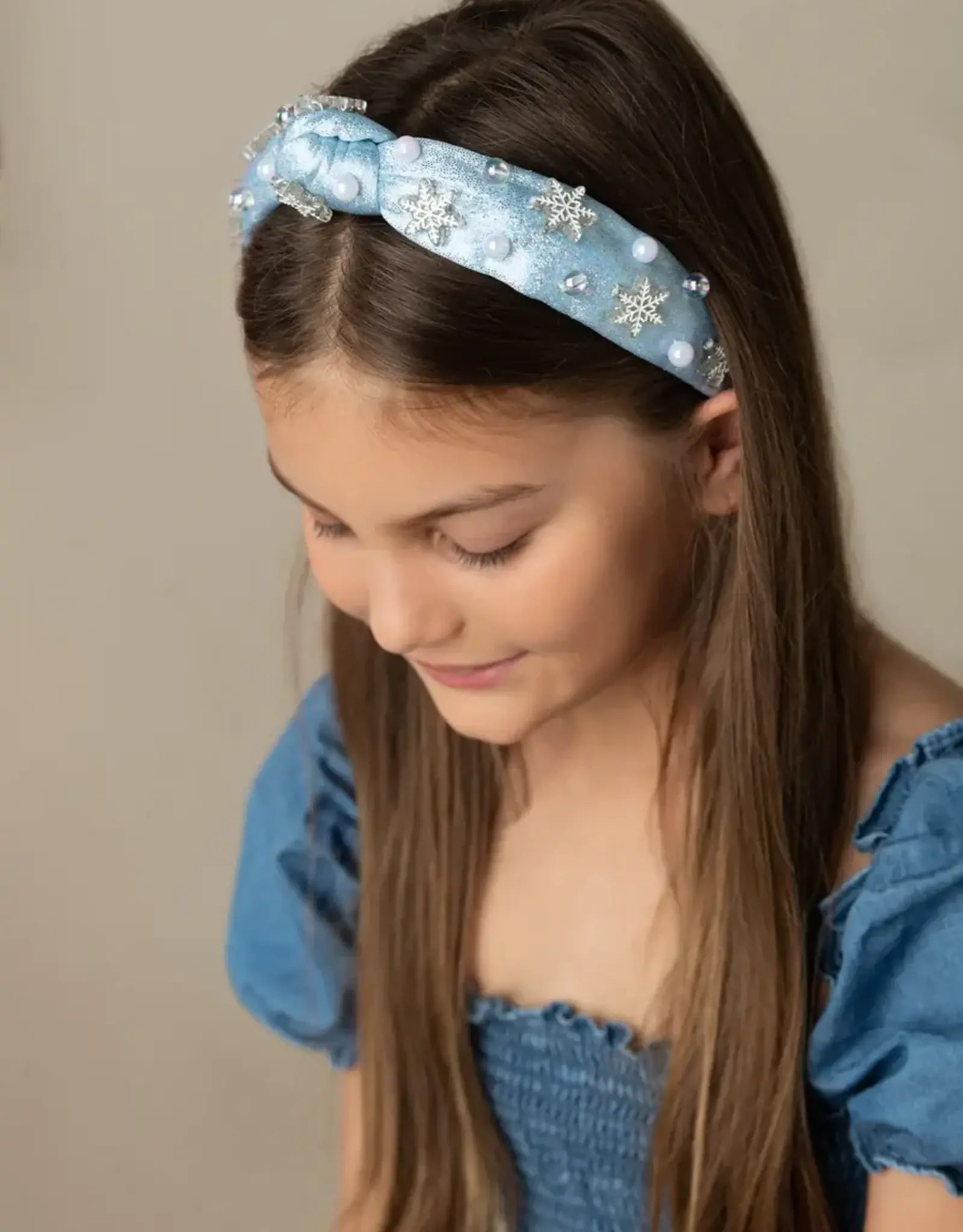 Bows Arts Snowflake Knot Headband