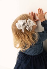 Bows Arts Glitter Dot Satin Bow - Big