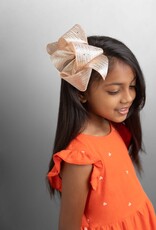 Bows Arts Glitter Dot Satin Bow - Giant