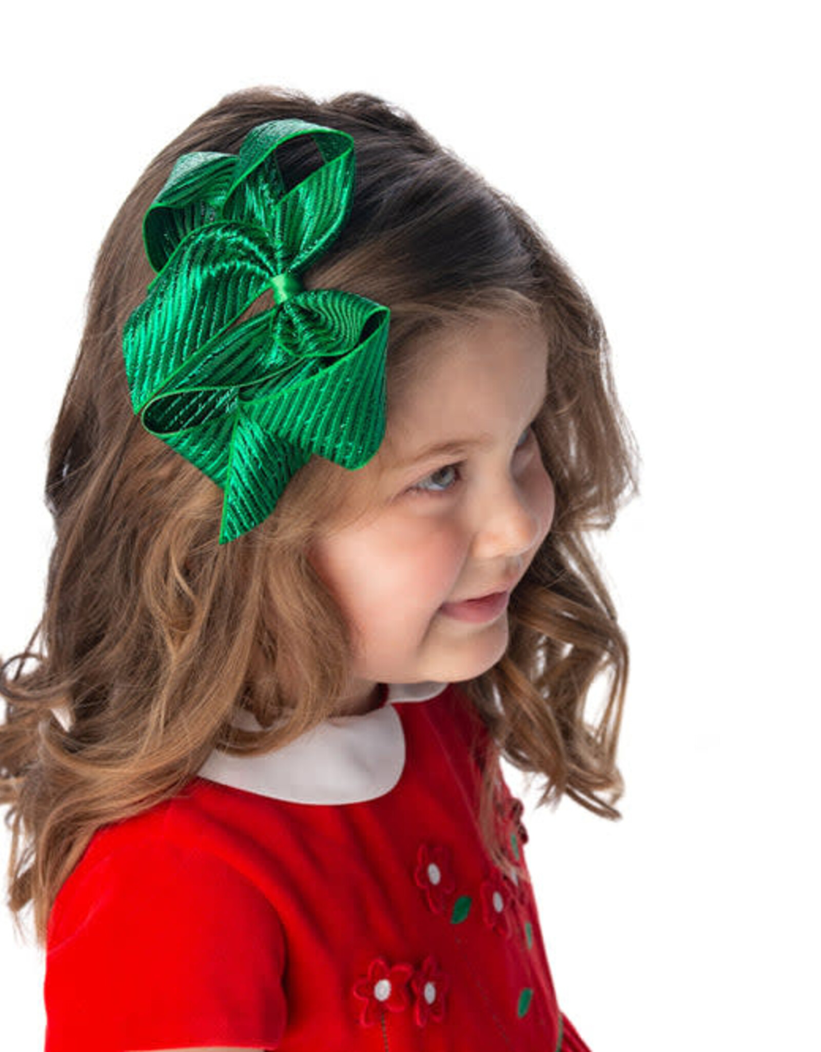 Bows Arts Metallic Stripe Bow