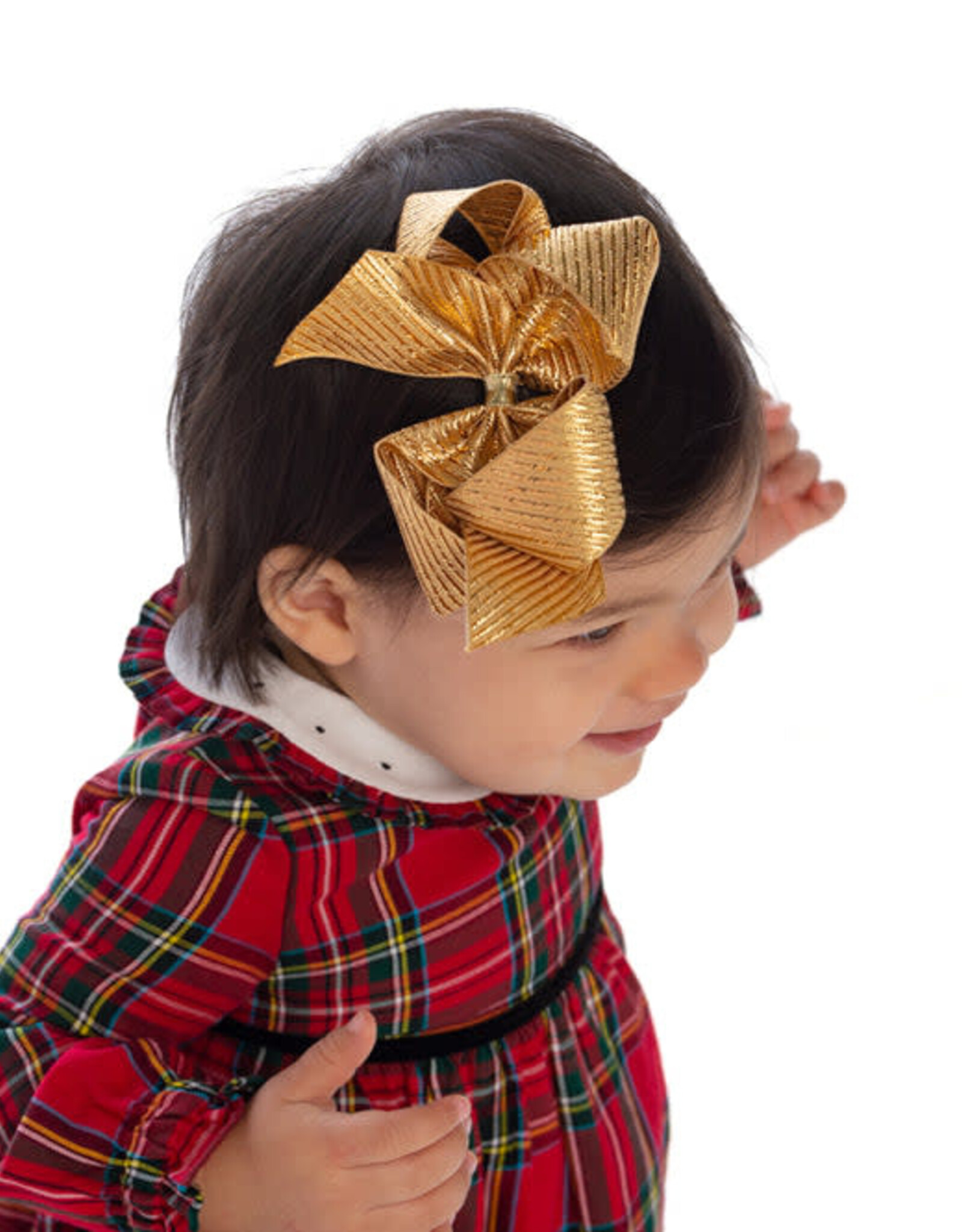 Bows Arts Metallic Stripe Bow