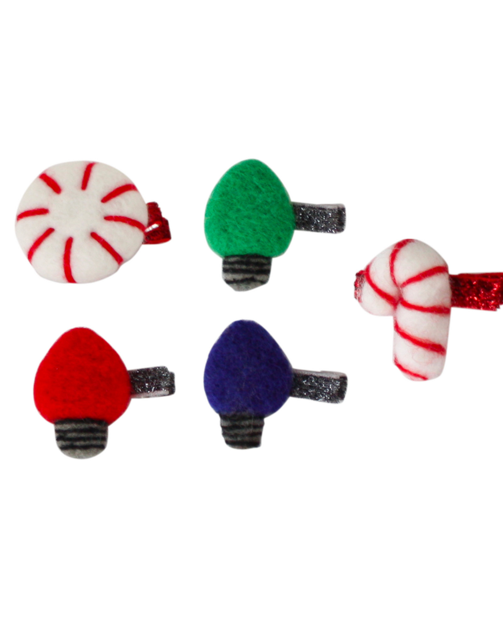 Bows Arts Felt Holiday Candy Clips