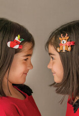 Bows Arts Christmas Poppers on a Sparkle Clip
