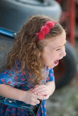 Bows Arts Triple Mink Pompom Headband