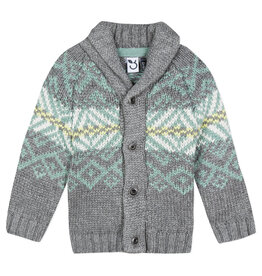 3 Pommes Power Black Cardigan