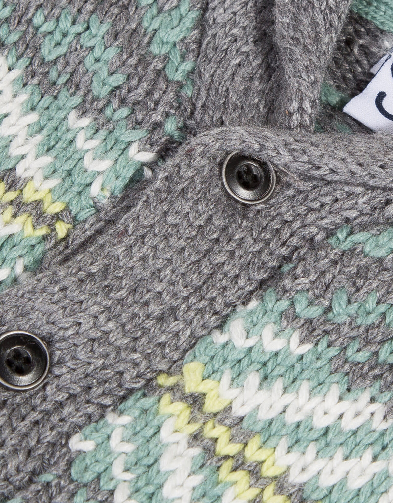 3 Pommes Power Black Cardigan