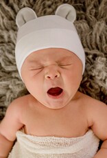 ilybean Nursery Beanie - Grey Bear Ears