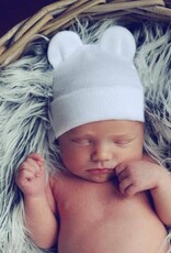 ilybean Nursery Beanie - White Bear Hat