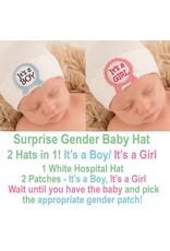 ilybean It's a Boy It's a Girl - 2 hats gender surprise hats