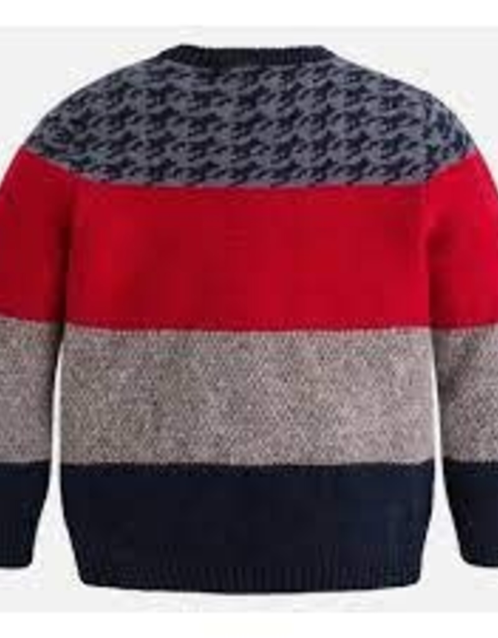 Mayoral Intarsia Blocking Sweater