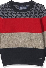 Mayoral Intarsia Blocking Sweater