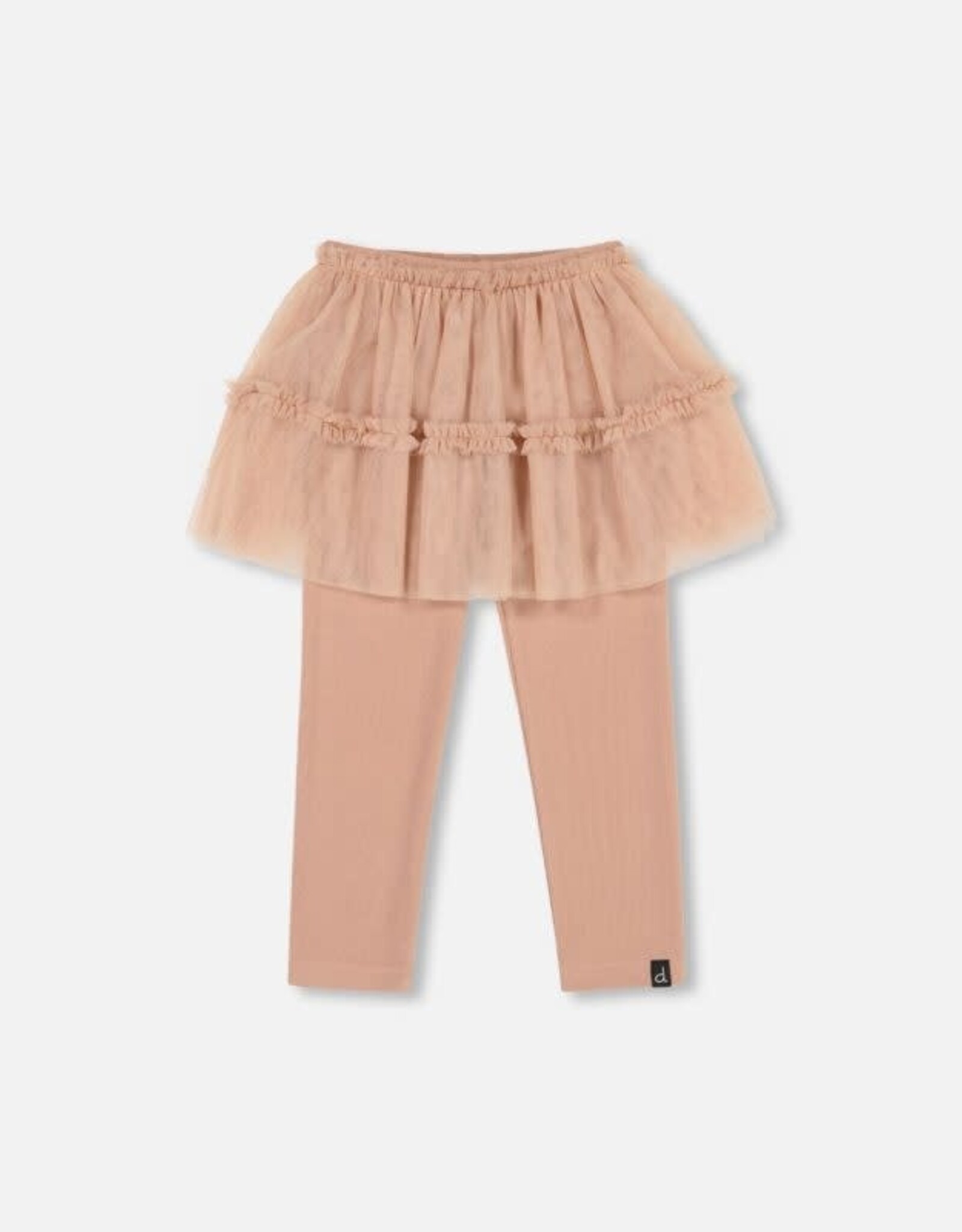 Deux Par Deux Nomad Leggings with Tulle Skirt