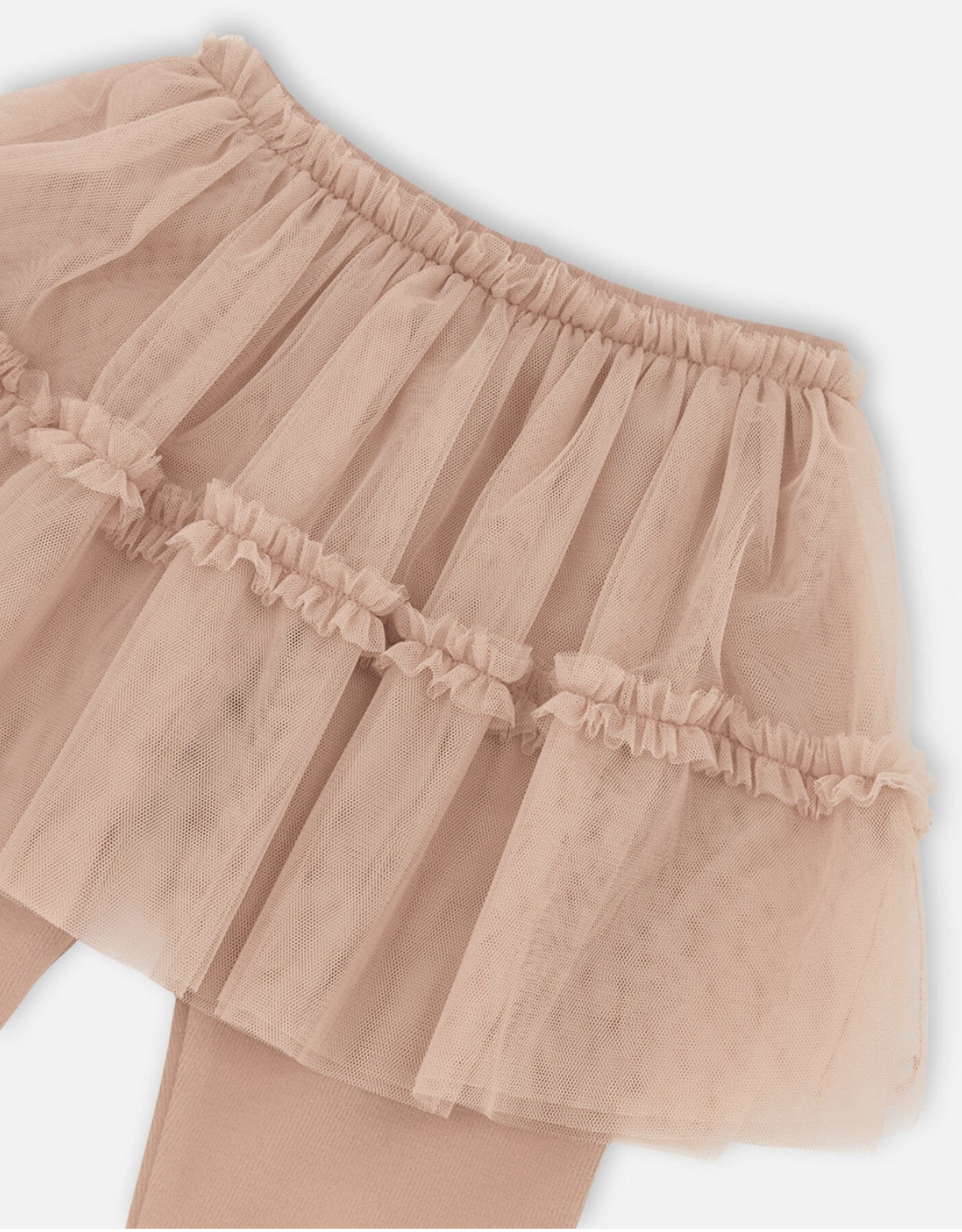 Deux Par Deux Nomad Leggings with Tulle Skirt