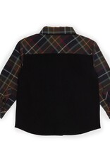 Wilderness Baby Button Up Green Plaid Shirt