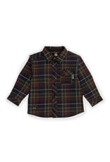 Wilderness Baby Button Up Green Plaid Shirt