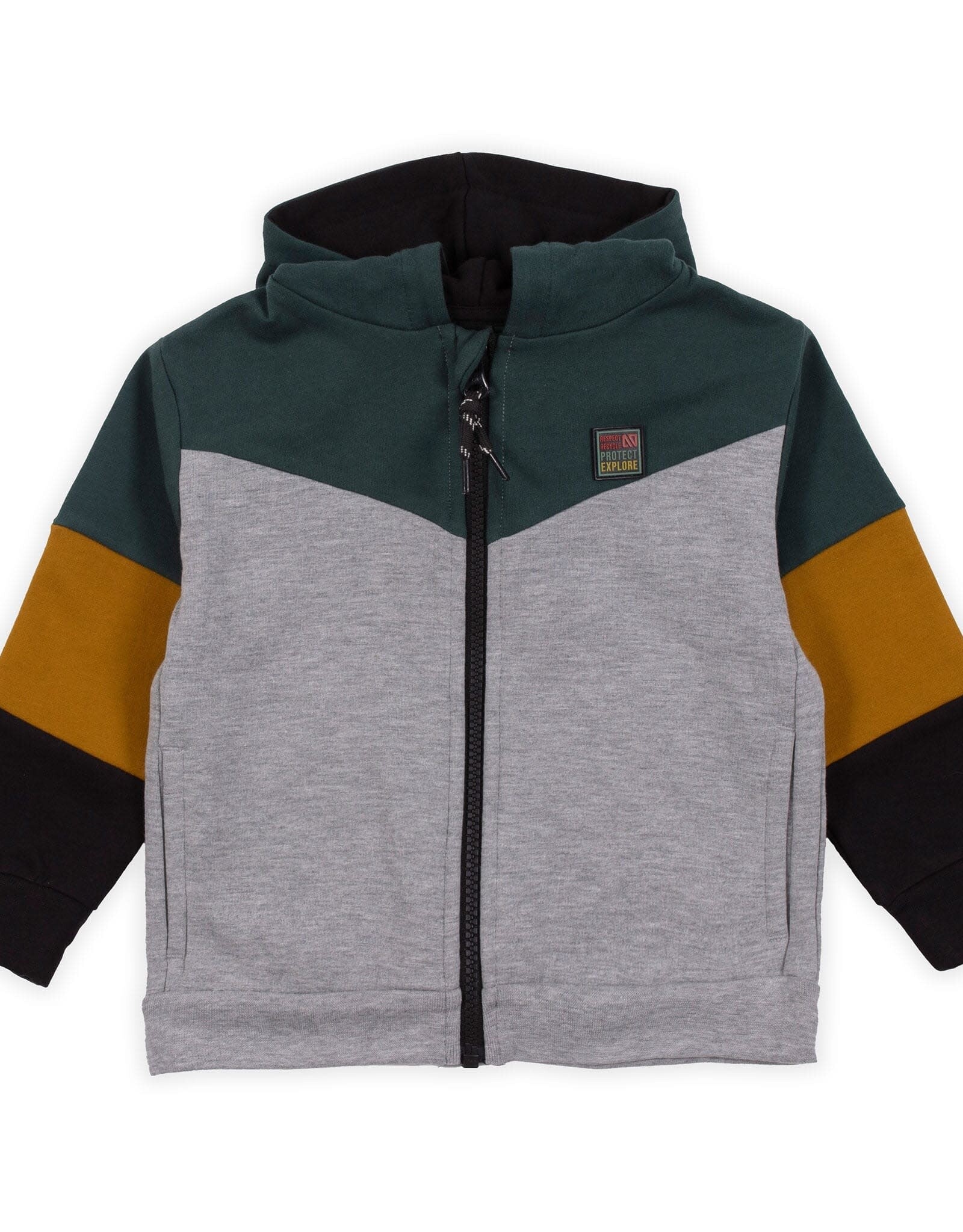 Noruk Sarcelle Zip Hoodie