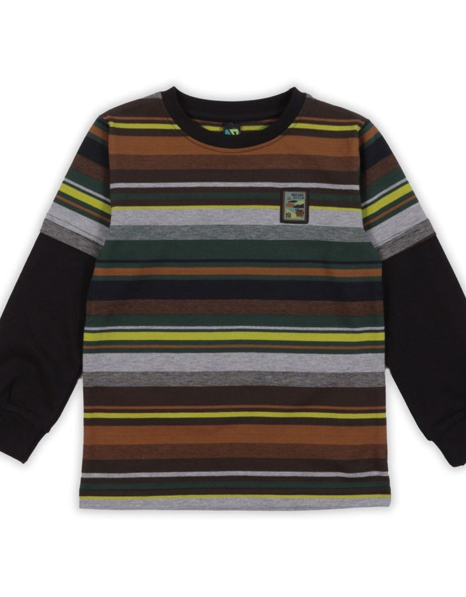 Noruk Wildlife Striped Tee