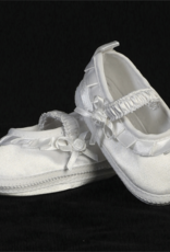 Lito Girls Satin Ballerina Christening Bootie